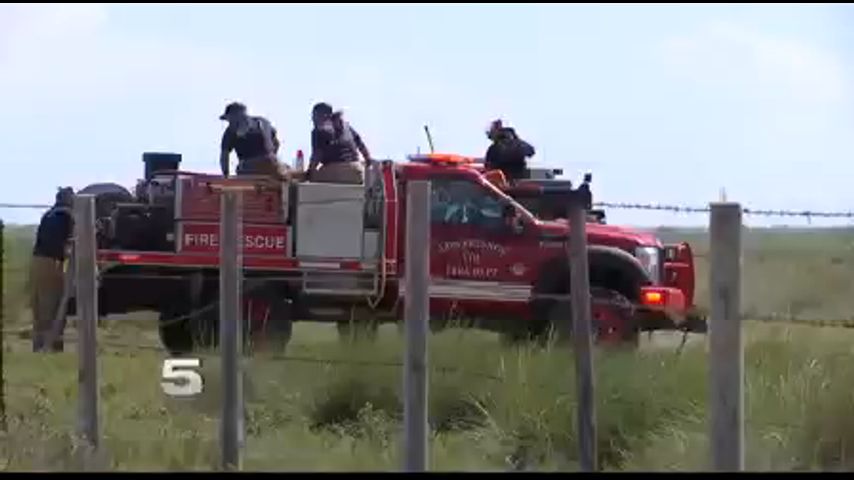 Fire Near Los Fresnos Burns 15 Acres of Land, 2 State Vehicles Lost