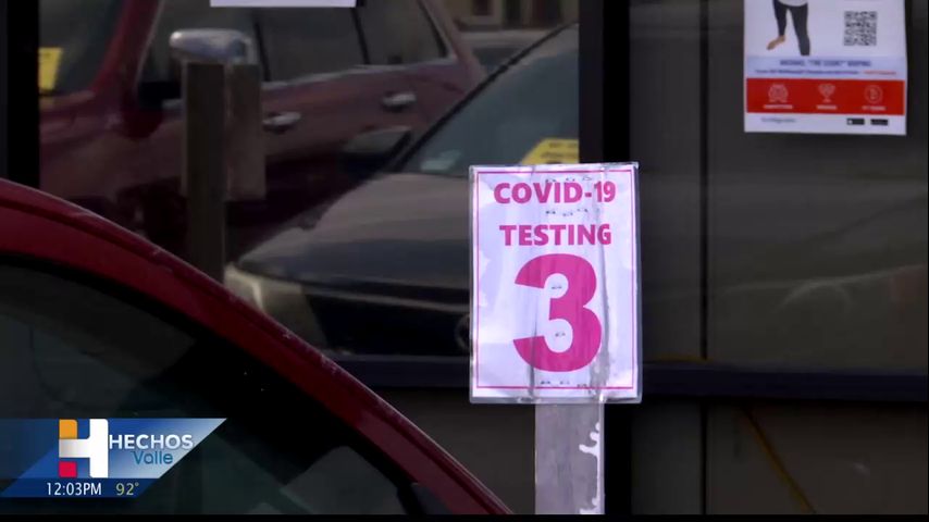 Tests against covid and other variants are on the rise in the Valley