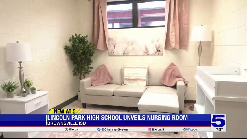 Brownsville ISD campus unveils nursing room