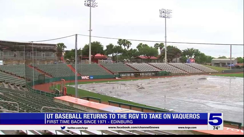 'We're all super excited': UT baseball returns to Rio Grande Valley for first time since 1971