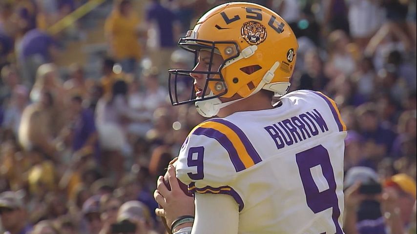 Welcome to Joe Burrow's hometown, where it's suddenly OK to be caught  wearing purple, Sports