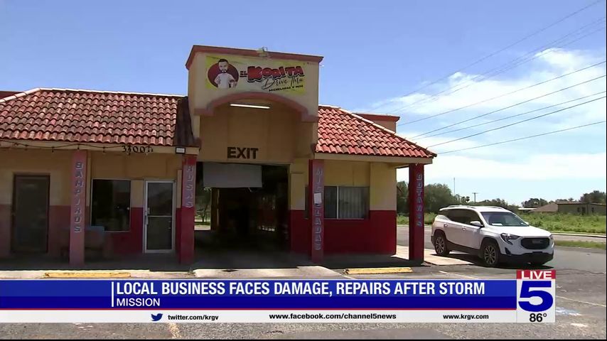 Local business faces damage, repairs after storm