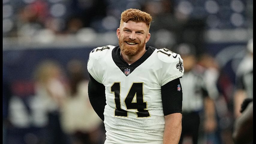 No changes for Andy Dalton after being named New Orleans Saints