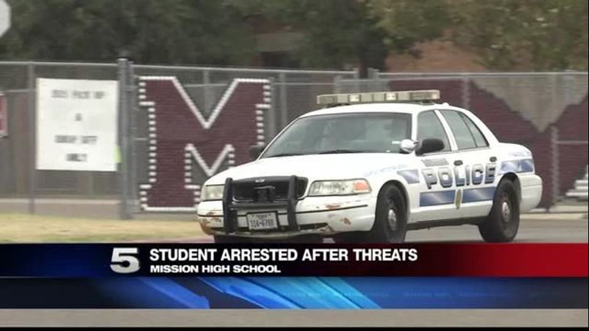 Mission CISD Student Arrested in School Threat Incident