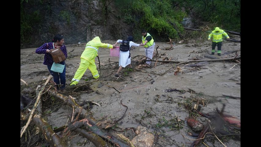 Hurricane Otis batters Acapulco, rips across southern Pacific coast before becoming tropical storm