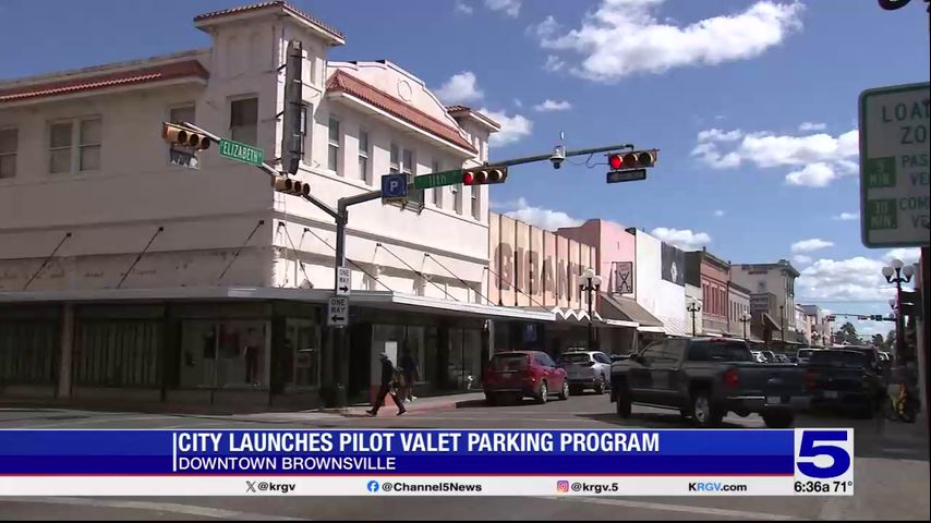 Pilot valet program launched for downtown Brownsville