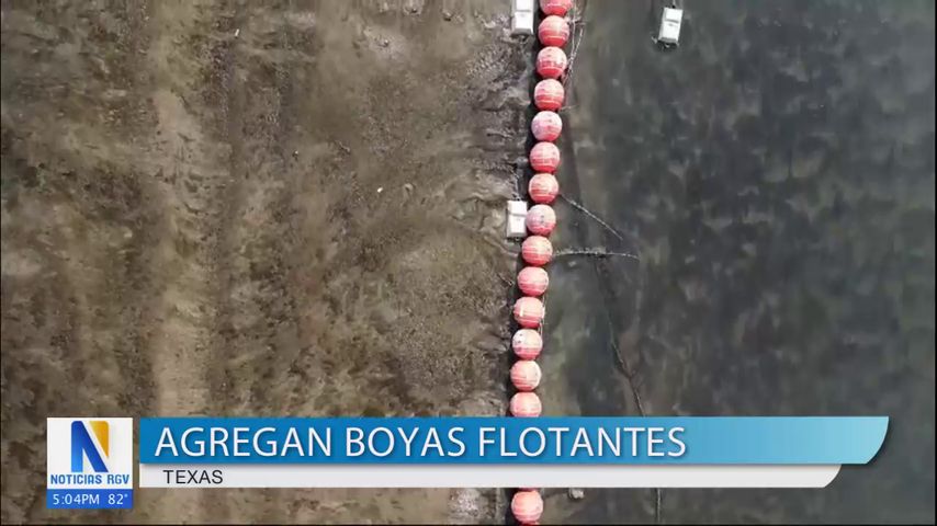 Texas amplía la instalación de boyas en el Río Grande para frenar migración indocumentada