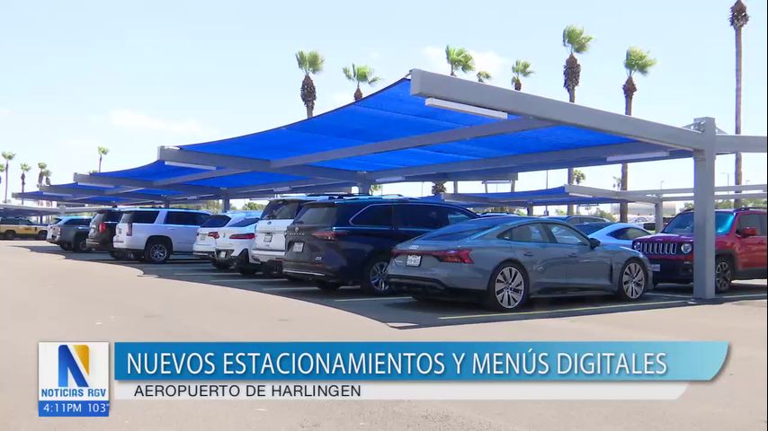 Aeropuerto de Harlingen tendrá nuevo centro de estacionamiento y zona de comida