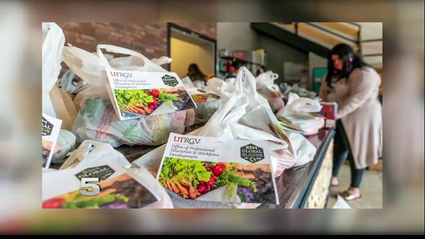 UTRGV teams up with local farmers to provide students with produce, plant-based meals