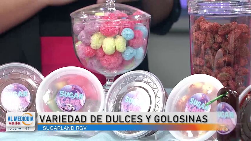 La Entrevista:Sugar Land RGV vende gran variedad de golosinas