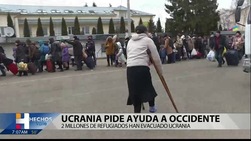 Ucrania pide ayuda a Occidente mientras que un millón de niños dejan atrás vidas y amigos