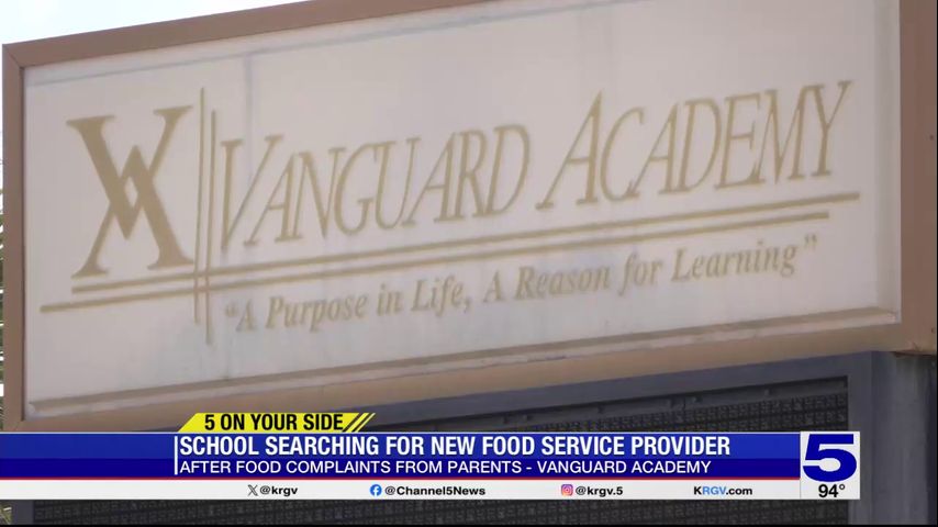 5 On Your Side: Vanguard Academy searching for new food vendor following complaints from parents