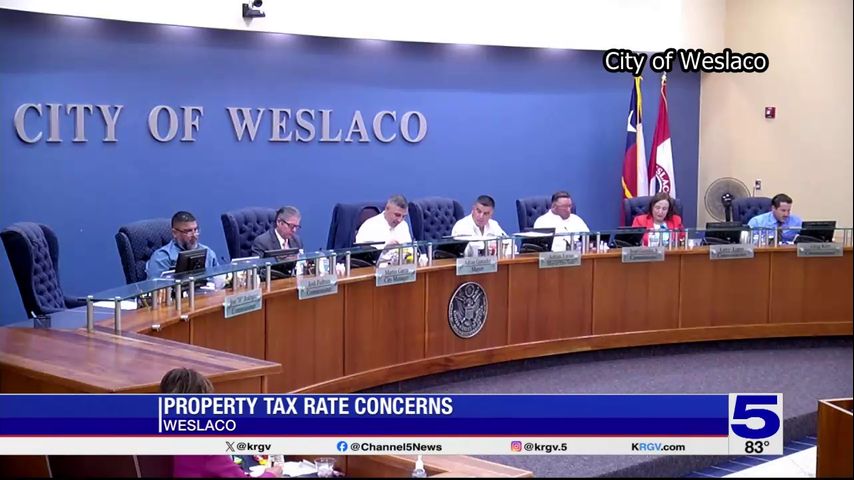 Weslaco city leaders respond to property tax rate concerns