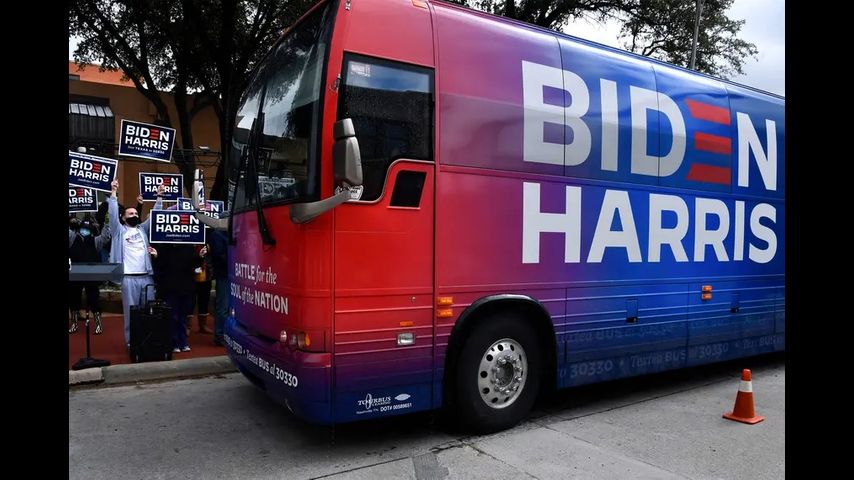 911 transcripts filed in updated “Trump Train” lawsuit reveal San Marcos police refused to send escort to Biden bus