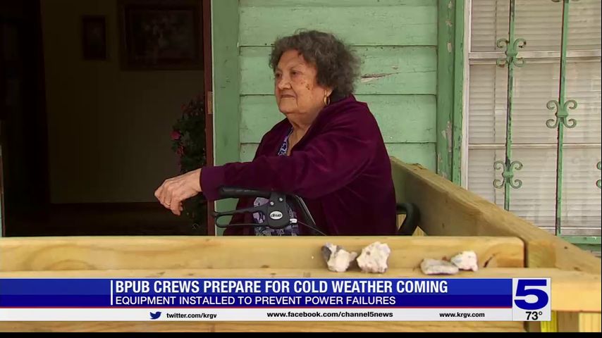 Brownsville Public Utilities Board crews prepared for cold weather