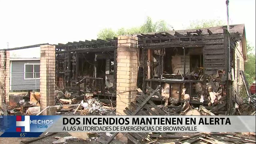 Autoridades de Brownsville se mantienen en alerta tras el incremento de incendios