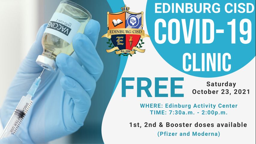 Edinburg CISD to hold COVID-19 vaccine clinic