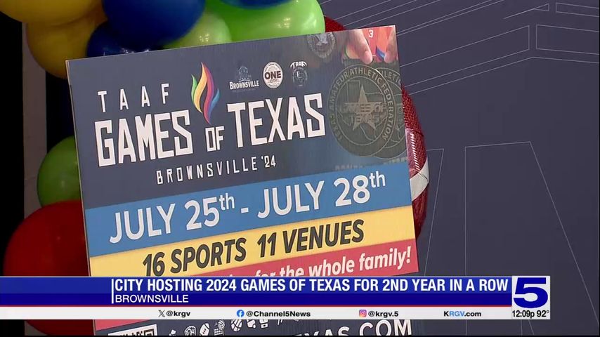City of Brownsville hosting Games of Texas 2024