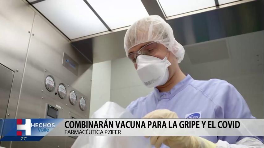 Farmacéutica Pfizer combinará las vacunas contra la gripe y COVID