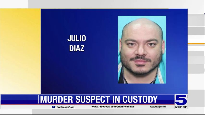 McAllen murder suspect in custody, police say