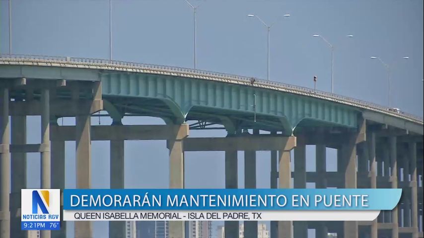 Demorarán mantenimiento en el puente Queen Isabela Memorial en la Isla del  Padre sur