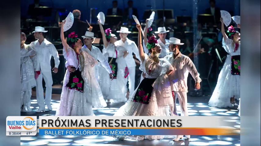 Ballet Folklórico de México presenta sus próximos eventos en el Valle