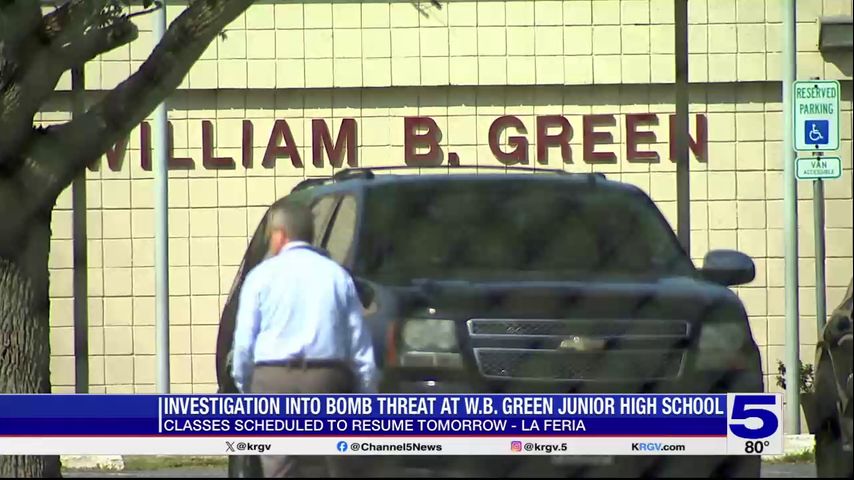 La Feria police investigate bomb threat at middle school, classes resume Tuesday