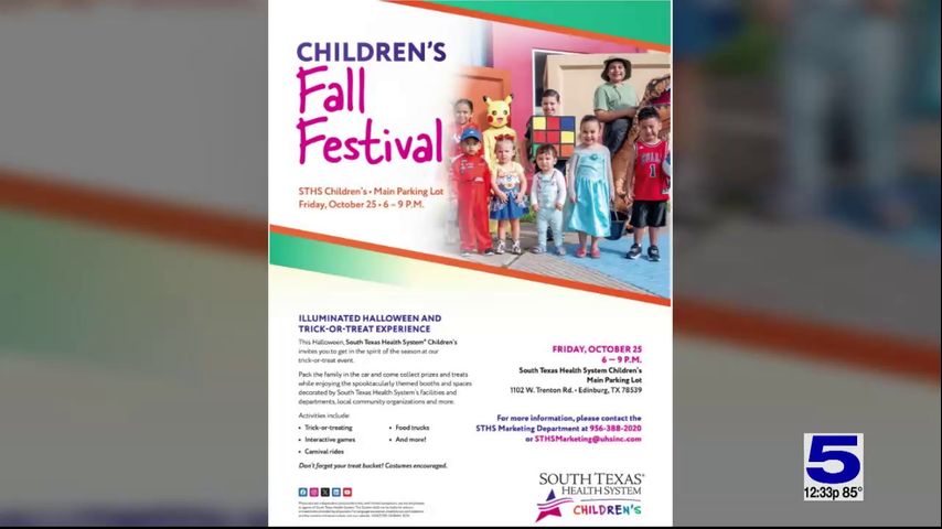 South Texas Health System hosting Children's Fall Festival