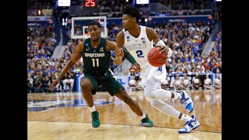 Duke's Cam Reddish turns pro, hires agent