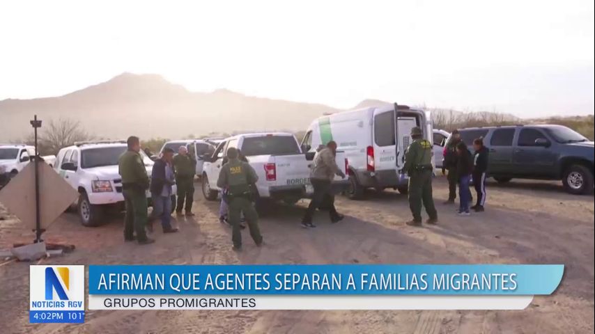 Grupos humanitarios reportan que inmigrantes son separados de sus familias en las fronteras