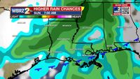 Wednesday PM Forecast: looking at a wetter pattern for the weekend