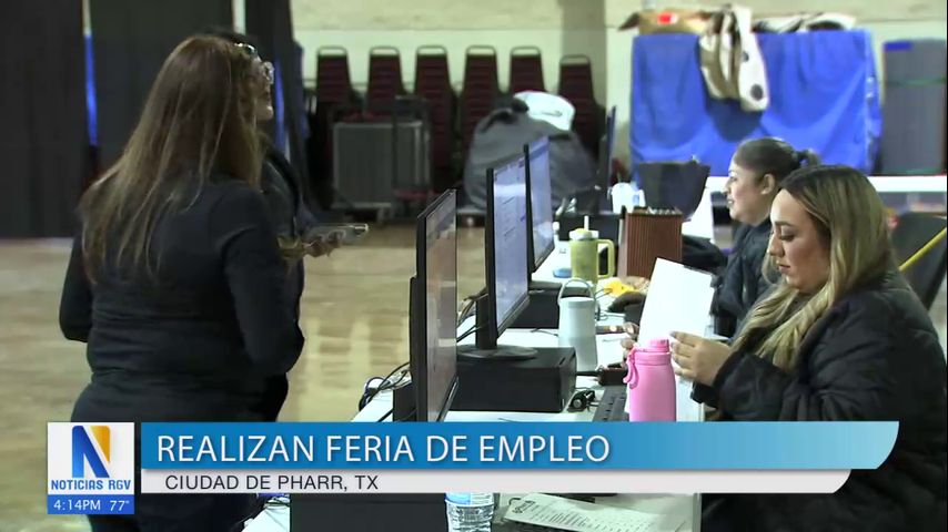 Se realiza una feria de empleos en Pharr