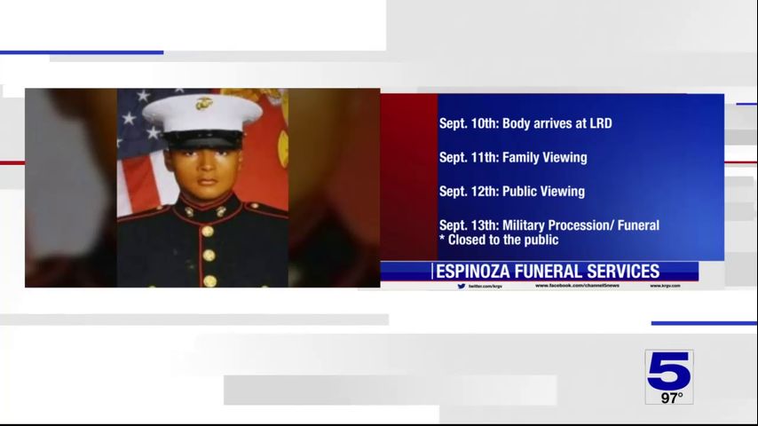 Funeral arrangements set for Laredo Marine killed in Afghanistan