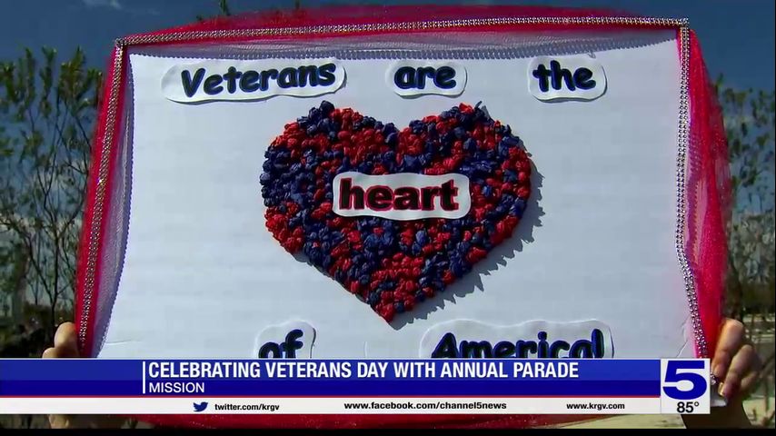 ‘It moves me to tears:’ Veterans celebrated in the city of Mission