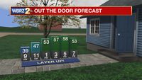 Monday AM Forecast: Freezing temperatures will bounce back fast