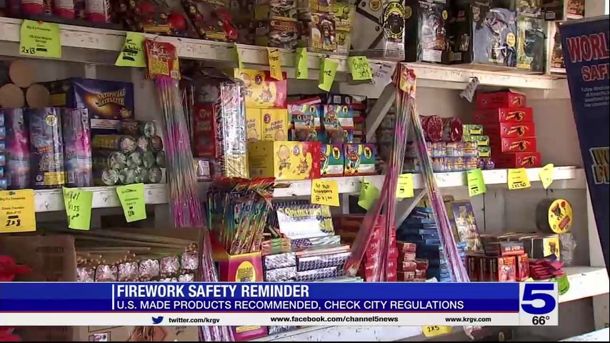 Fire officials remind residents the importance of firework safety