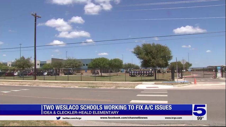 Weslaco schools encountering AC issues