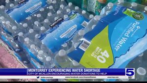 City of McAllen accepting water donations for... City of McAllen accepting water donations for Monterrey