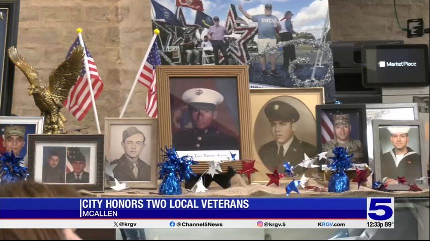 City of McAllen honors two local veterans