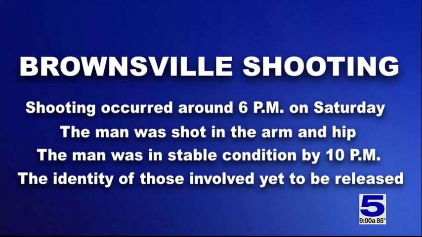 Brownsville Police Investigate Shooting That Left One Man Hospitalized