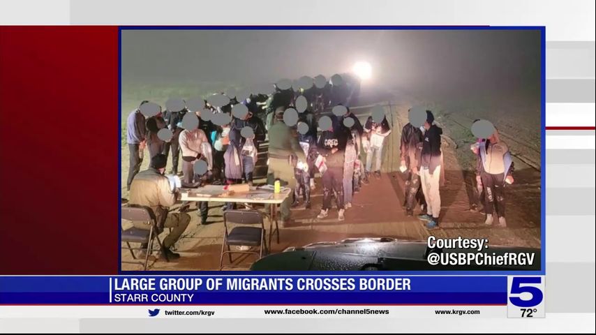 209 migrants caught crossing into Starr County, Rio Grande City agent says