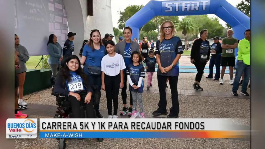 Make-A-Wish invita a la comunidad a una carrera 5K para recaudar fondos