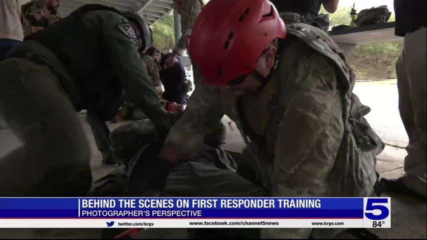 Photographer's Perspective: Behind the scenes of first responder training