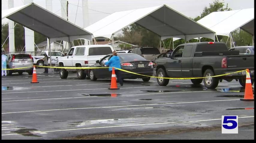 Drive-thru vaccination clinic in Willacy County set to vaccinate 780 people