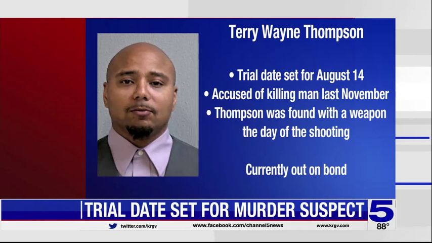 Trial date set for murder suspect in November shooting