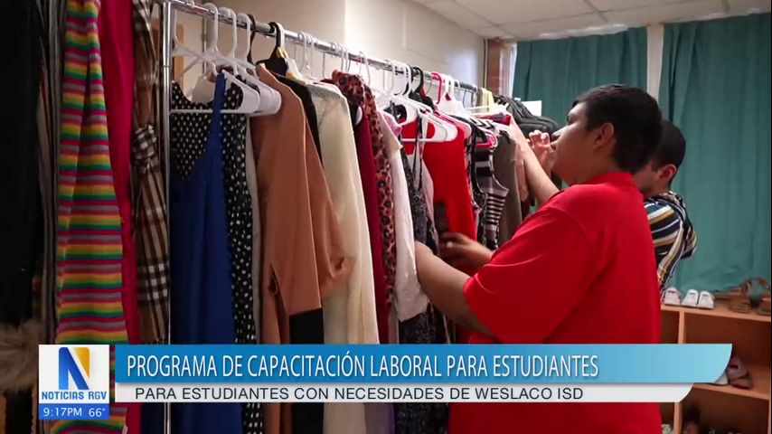 Weslaco ISD realiza programa de capacitación laboral para estudiantes