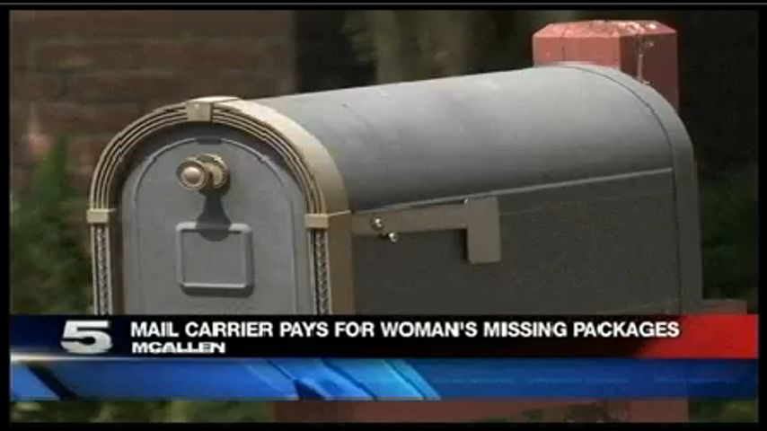 Mail Carrier Pays McAllen Woman for Missing Packages