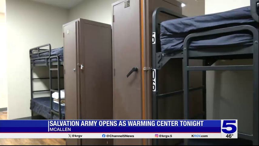 Salvation Army in McAllen extending shelter intake hours