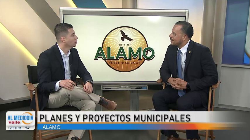 Alcalde de Álamo presenta los planes y proyectos en la ciudad