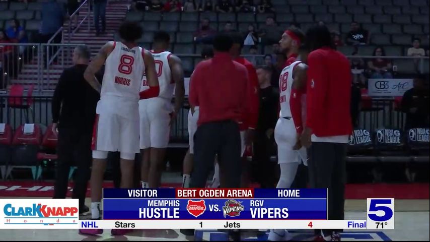 Vipers open up the season with a win over Memphis Hustle